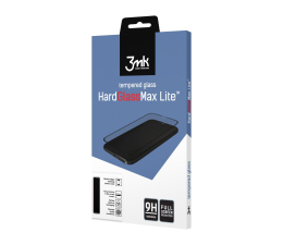 Folia / szkło na smartfon 3mk Szkło HardGlass MAX Lite Xiaomi Redmi Note 9 Pro