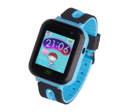Smartwatch dla dziecka Garett Kids Fine czarno-niebieski