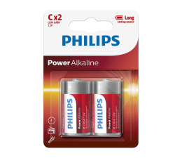 Bateria i akumulatorek Philips Power Alkaline C LR14 (2szt)
