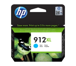 Tusz do drukarki HP 912XL cyan do 825str. Instant Ink