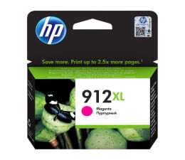Tusz do drukarki HP 912XL magenta do 825str. Instant Ink