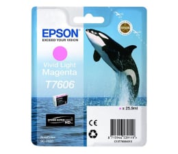 Tusz do drukarki Epson T7606 vivid light magenta 25,9ml 2800str.
