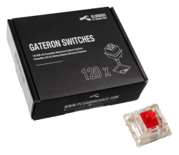 Przełączniki do klawiatury Glorious PC Gaming Race Gateron Red Switches (120 szt.)