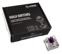 Przełączniki do klawiatury Glorious PC Gaming Race Kailh Pro Purple Switches (120 szt.)
