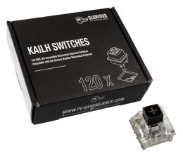 Przełączniki do klawiatury Glorious Kailh Box Black Switches (120 szt.)