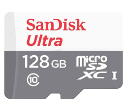 Karta pamięci microSD SanDisk 128GB microSDXC Ultra 100MB/s C10 UHS-I