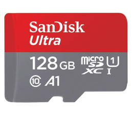 Karta pamięci microSD SanDisk 128GB microSDXC Ultra 120MB/s A1 C10 UHS-I U1