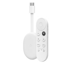 Odtwarzacz multimedialny Google Chromecast 4.0 biały Google TV
