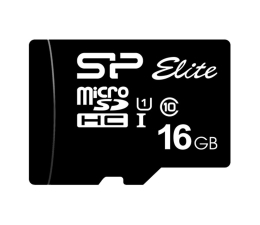 Karta pamięci microSD Silicon Power 16GB microSDHC Elite 85MB/s C10 UHS-I U1