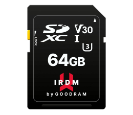 Karta pamięci SD GOODRAM 64GB SDXC IRDM 100MB/s UHS-I U3 V30