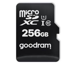 Karta pamięci microSD GOODRAM 256GB microSDXC 100MB/s C10 UHS-I U1