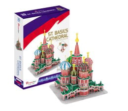 Puzzle do 500 elementów Cubic fun Puzzle 3D Katedra Sw. Piotra