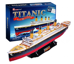 Puzzle do 500 elementów Cubic fun Puzzle 3D XL Titanic