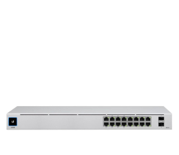 Switche Ubiquiti 18p USW-16-POE (16x100/1000Mbit 2x1G SFP)