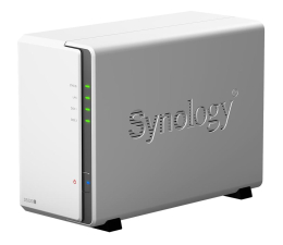 Dysk sieciowy NAS / macierz Synology DS220j (2xHDD, 4x1.4GHz, 512MB, 2xUSB, 1xLAN)