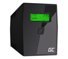 Zasilacz awaryjny (UPS) Green Cell UPS (600VA/360W, 2x Schuko, AVR, LCD)