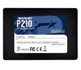Dysk SSD Patriot 256GB 2,5" SATA SSD P210