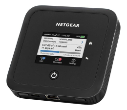 Modem Netgear Nighthawk M5 (5G 4000Mbps, WiFi 1800Mbps AX) LAN
