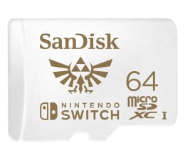 Karta pamięci microSD SanDisk 64GB microSDXC 100MB/s A1 V30 Nintendo Switch
