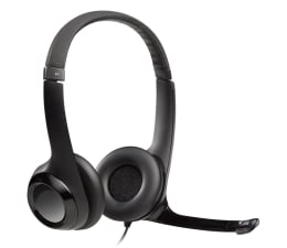 Słuchawki biurowe, callcenter Logitech H390 Headset czarne z mikrofonem