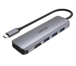 Hub USB Unitek HUB USB-C - 3x USB 3.1, SD, HDMI