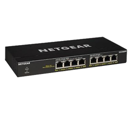 Switche Netgear 8p GS308PP (8x10/100/1000Mbit, 8xPoE+)