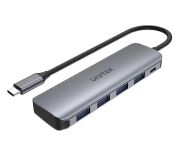 Hub USB Unitek HUB USB-C - 4x USB 3.1, micro USB