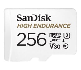 Karta pamięci microSD SanDisk 256GB microSDXC High Endurance UHS-I U3 V30