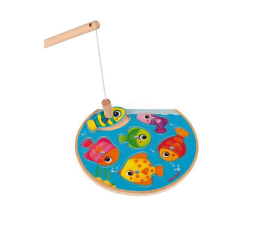 Puzzle dla dzieci Janod Puzzle z magnesami Szybkie rybki z wędką