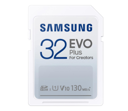 Karta pamięci SD Samsung 32GB SDHC EVO Plus 130MB/s (2021)