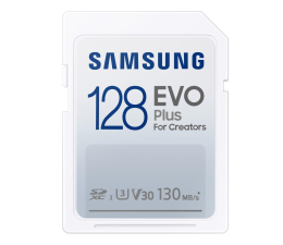 Karta pamięci SD Samsung 128GB SDXC EVO Plus 130MB/s (2021)