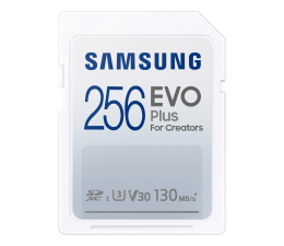 Karta pamięci SD Samsung 256GB SDXC EVO Plus 130MB/s (2021)