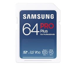 Karta pamięci SD Samsung 64GB SDXC PRO Plus 100MB/s (2021)