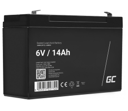 Akumulator do UPS Green Cell Akumulator AGM 6V 14Ah