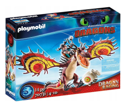 Klocki PLAYMOBIL ® PLAYMOBIL Dragon Racing: Sączysmark i Hakokieł