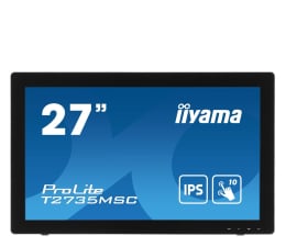 Monitor LED 27" iiyama T2735MSC-B3 dotykowy