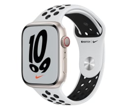 Smartwatch LTE Apple Watch 7 Nike 41/Starlight Aluminum/Black Sport LTE