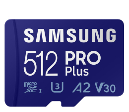 Karta pamięci microSD Samsung 512GB microSDXC PRO Plus 160MB/s (2021)