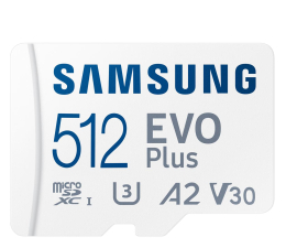 Karta pamięci microSD Samsung 512GB microSDXC EVO Plus 130MB/s (2021)