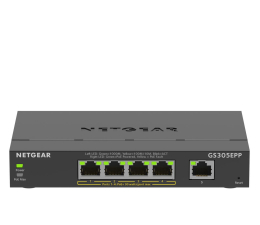 Switche Netgear 5p GS305EPP (5x10/100/1000Mbit, 4xPoE+)