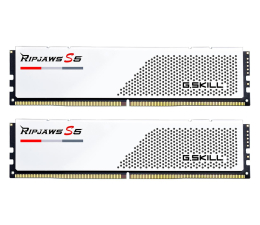 Pamięć RAM DDR5 G.SKILL 32GB (2x16GB) 5200MHz CL40 Ripjaws S5 Series White