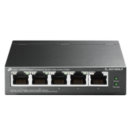 Switche TP-Link 5p TL-SG1005LP (5x10/100/1000Mbit, 4xPoE+)