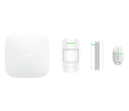 Zestaw Smart Home Ajax Systems Zestaw alarmowy StarterKit Hub (biały)