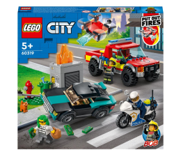 Klocki LEGO® LEGO City 60319 Akcja strażacka i policyjny pościg