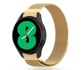 Pasek do smartwatchy Tech-Protect Bransoleta Milaneseband 2 do Galaxy Watch 4 / 5 / 5 Pro gold