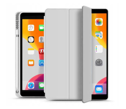Etui na tablet Tech-Protect SmartCase Pen do iPad (9./8./7. gen) light grey