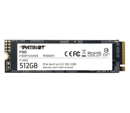 Dysk SSD Patriot 512GB M.2 PCIe NVMe P300