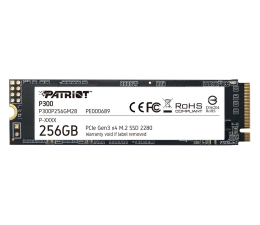 Dysk SSD Patriot 256GB M.2 PCIe NVMe P300