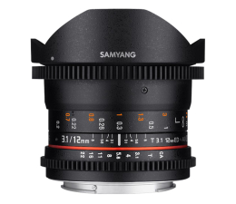 Obiektyw stałoogniskowy Samyang 12mm T3.1 VDSLR ED AS NCS Fish-Eye Nikon F