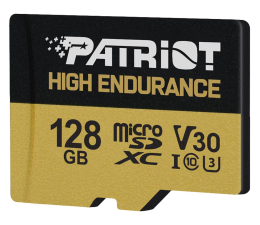 Karta pamięci microSD Patriot 128GB microSDXC High Endurance UHS-I U3 V30